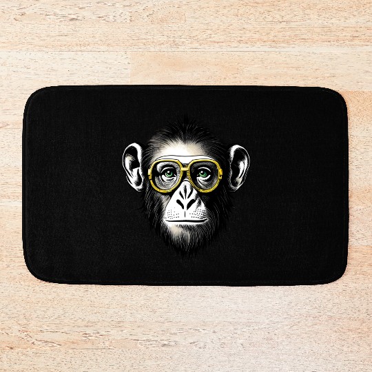 Elegant monkey Bath Mats
