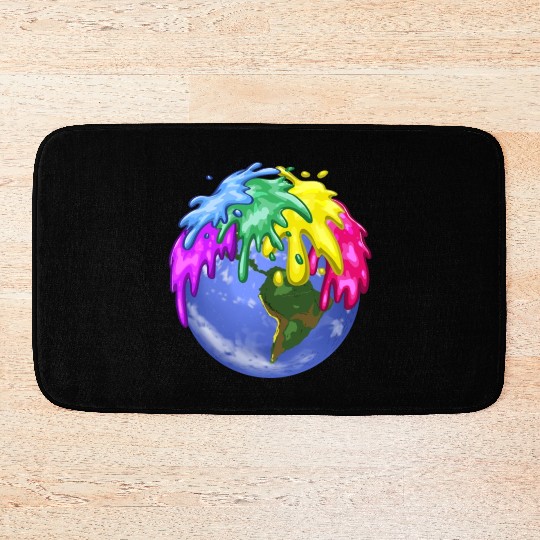 The Earth Without Art Is Just EH Bath Mats