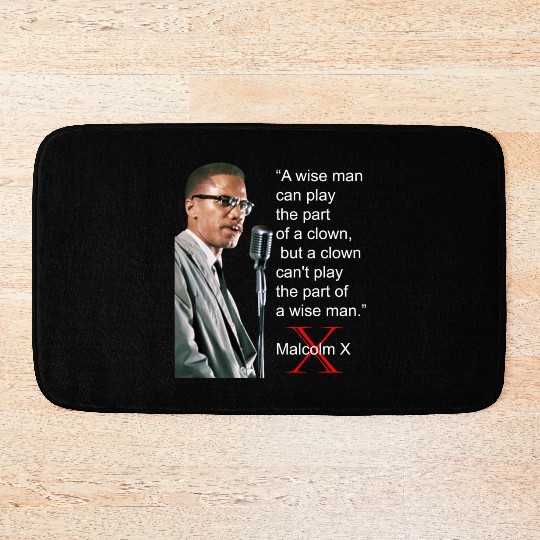 Malcolm X Bath Mats