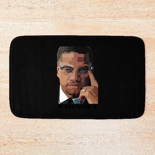 Malcolm X Bath Mats