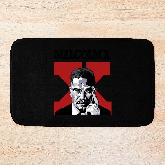 Malcolm X Bath Mats