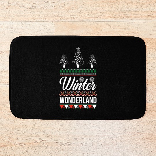 Winter Wonderland Bath Mats