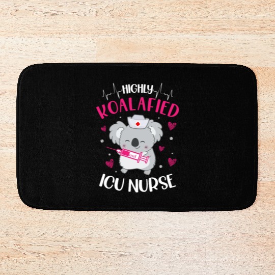 Koalafied ICU Nurse RN Medical Hospital Healthcare Bath Mats