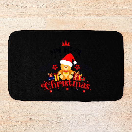 My First Christmas Bath Mats