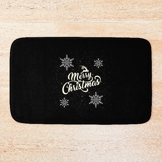Merry Christmas Bath Mats