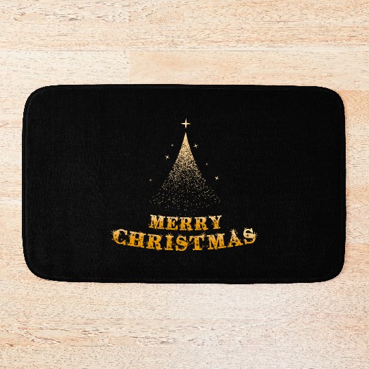 Merry Christmas Bath Mats