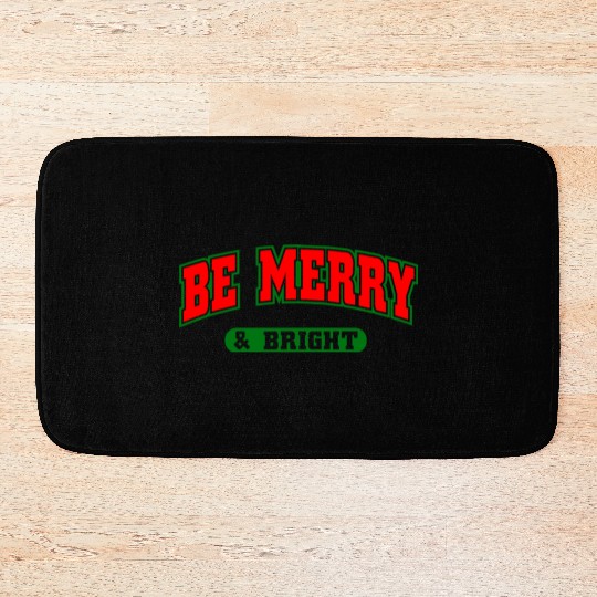 Be Merry and Bright. Bath Mats