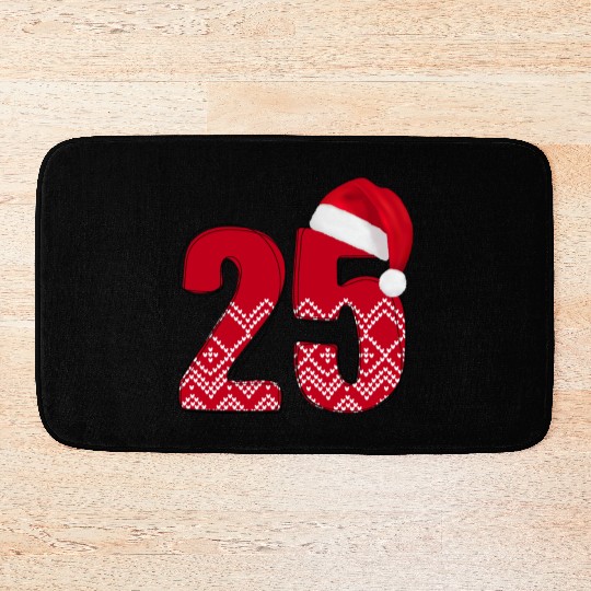 25th Wedding Anniversary / Twenty Five Years Bath Mats