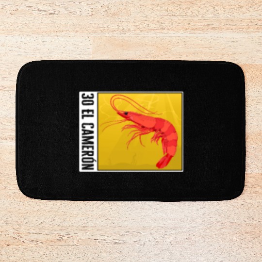 Lottery Bath Mats, El Camaron Bath Mats, Gift For Lottery
