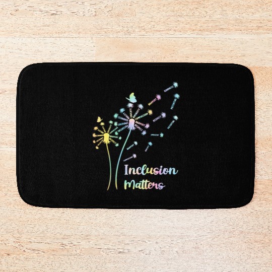 Inclusion Matters Special Education Sped Teacher Bath Mats