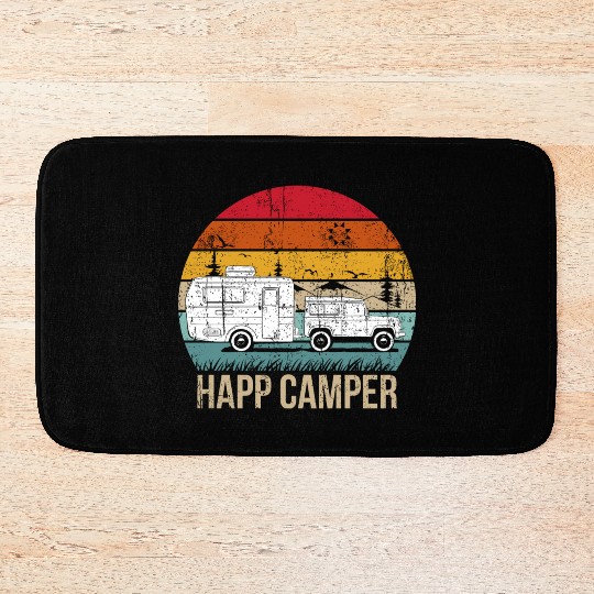 Happy Camper Bath Mats