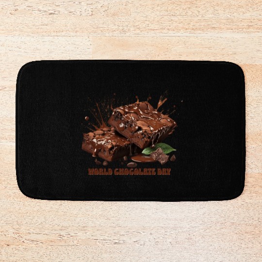 World Chocolate Day Bath Mats