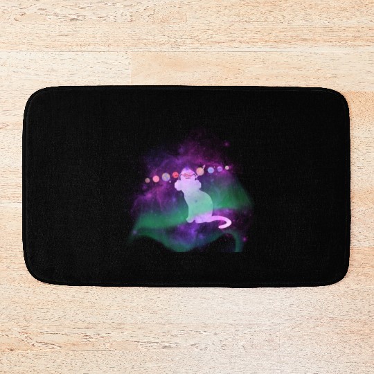 Music Space Cat Bath Mats
