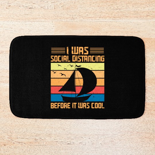 Fun Sailing Bath Mats Unisex Sailing Bath Mats Funny