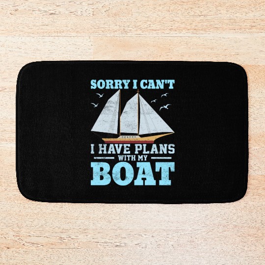 Sailing Bath Mats Unisex Sailing Bath Mats Funny Sailor