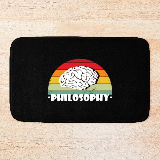 Philosophy Use Your Brain Bath Mats