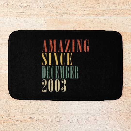 December 2003 Anniversary December 2003 December Bath Mats