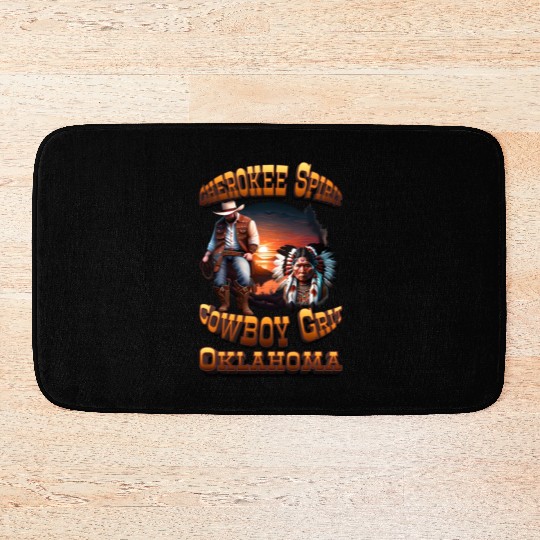 Cherokee Spirit, Cowboy Grit: Oklahoma Bath Mats