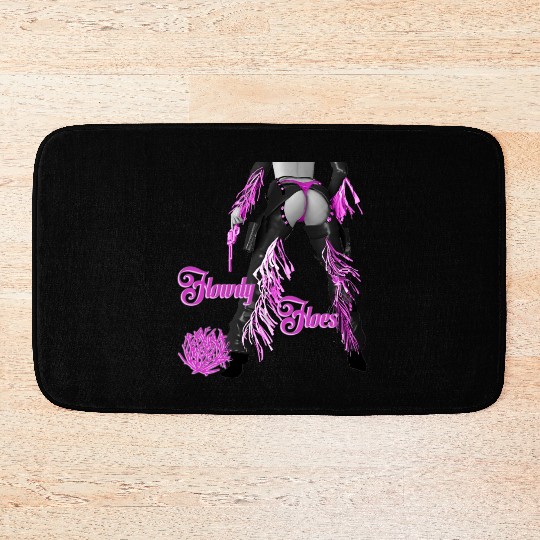 Howdy Hoes Bath Mats