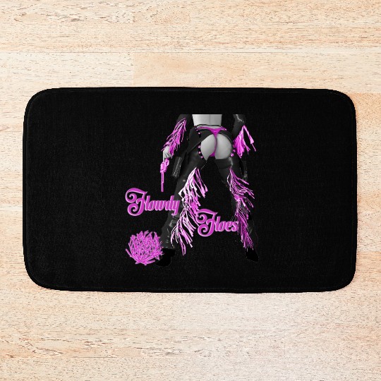 Howdy Hoes Bath Mats