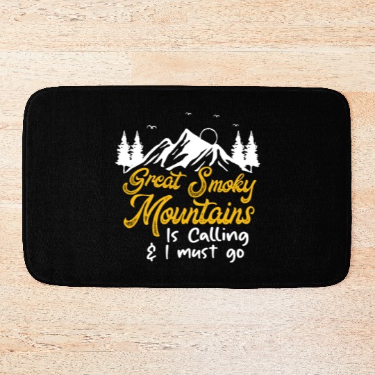 Great Smoky Mountains Is Calling Bath Mats