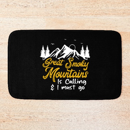 Great Smoky Mountains Is Calling Bath Mats
