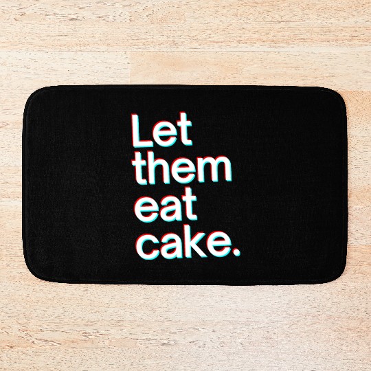 Let them eat cake Bath Mats