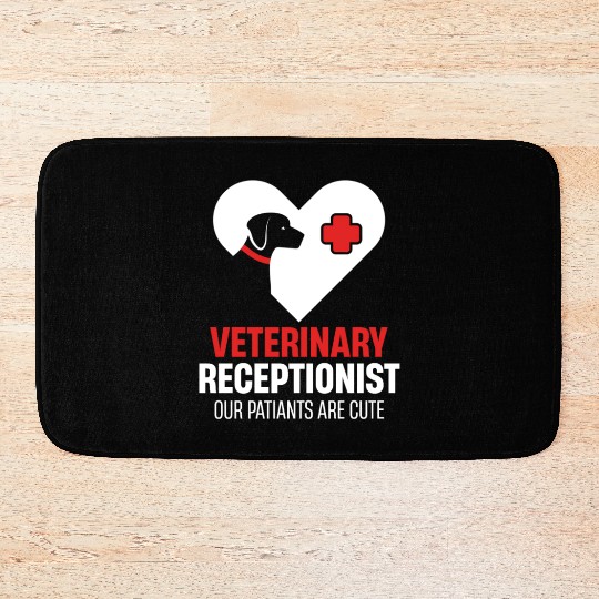 Veterinary Receptionist Multitasking Zookeeper Bath Mats