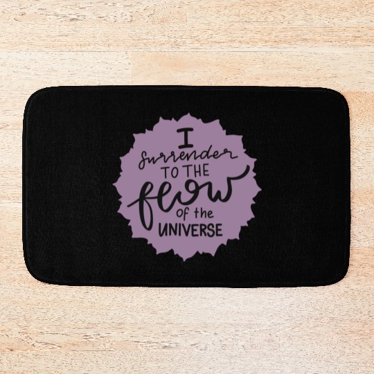 Crown Chakra Affirmation Bath Mats