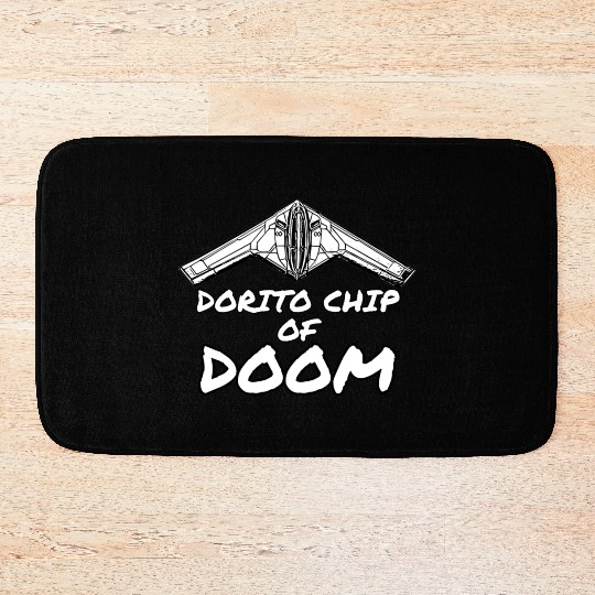DORITO CHIP OF Dooom | B-21 Raider Bath Mats