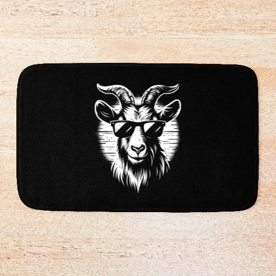 Farm Animal Animal Farmer Goat Lover Bath Mats