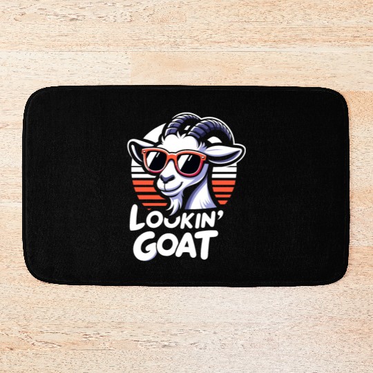 Farm Animal Animal Farmer Goat Lover Bath Mats