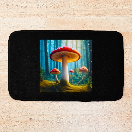 Mellow Mushroom Bath Mats