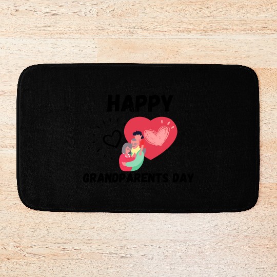 Happy Grandparents Day Bath Mats
