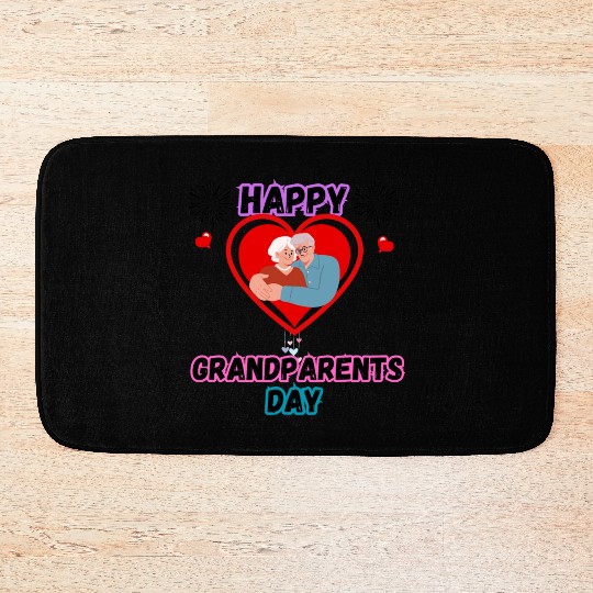 Happy Grandparents Day Bath Mats