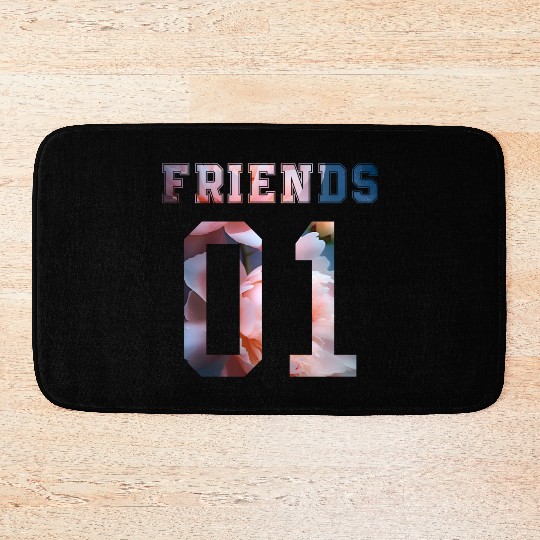best friends forever for 3 - FRIENDS Bath Mats