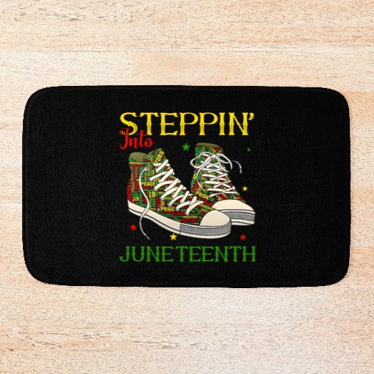 Step' Into Junenth Like My Ancestors Black Youth S Bath Mats