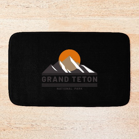 Grand Teton National Park Bath Mats