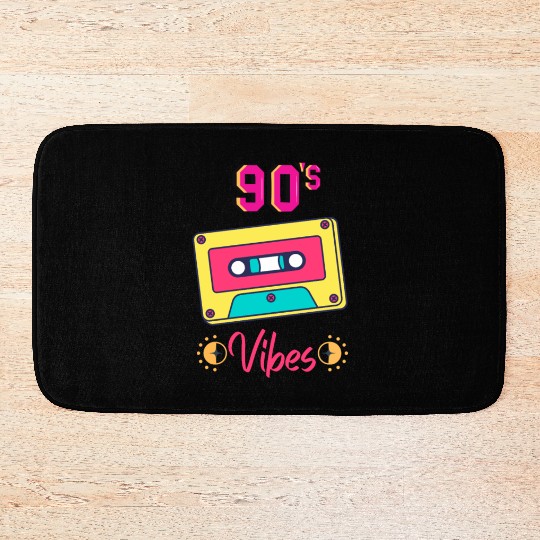 90s vibes nostalgia Bath Mats