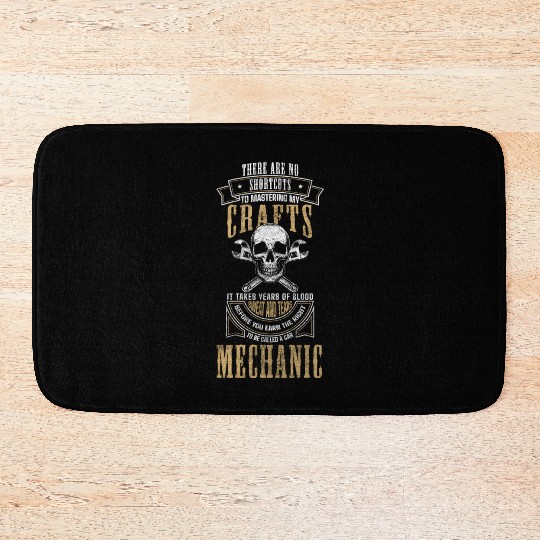 Mechanic Repair Master Tuner Bath Mats