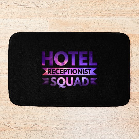 Medical Veterinarian Hotel Receptionist Bath Mats