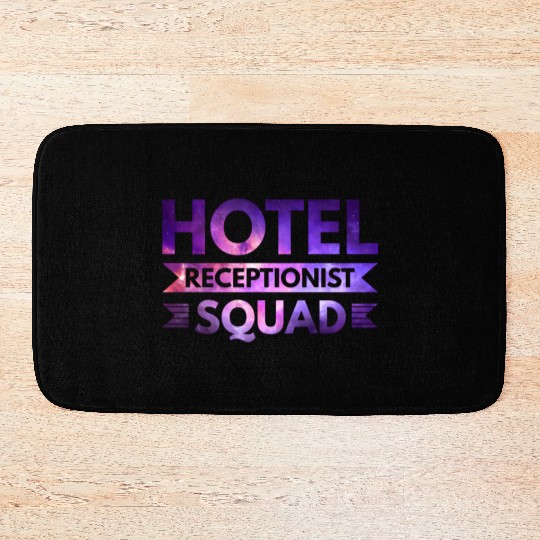 Medical Veterinarian Hotel Receptionist Bath Mats