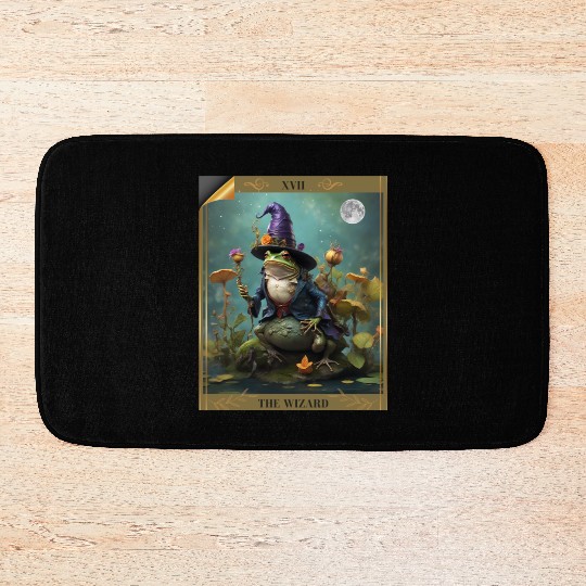 he Wizard Comfort Colors Oversized Bath Mats, Frog Ta