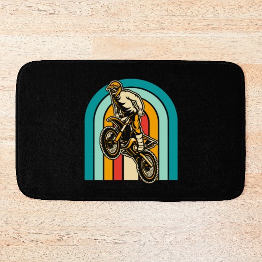 Dirt Bike Mx Motocross Supermoto Bath Mats