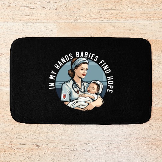 Registered Nurse Medical Medicine Neonatal Nurse Bath Mats