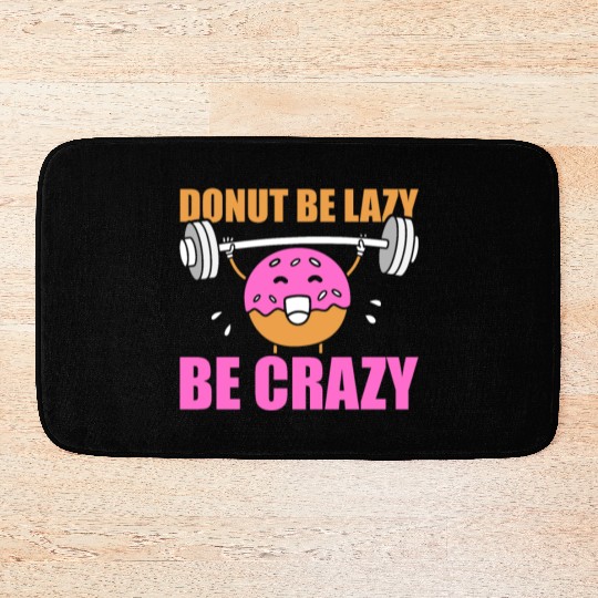 Fitness Donut Donut Gym Bath Mats
