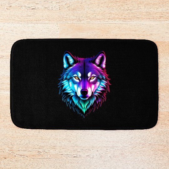 Alpha Wolf Bath Mats