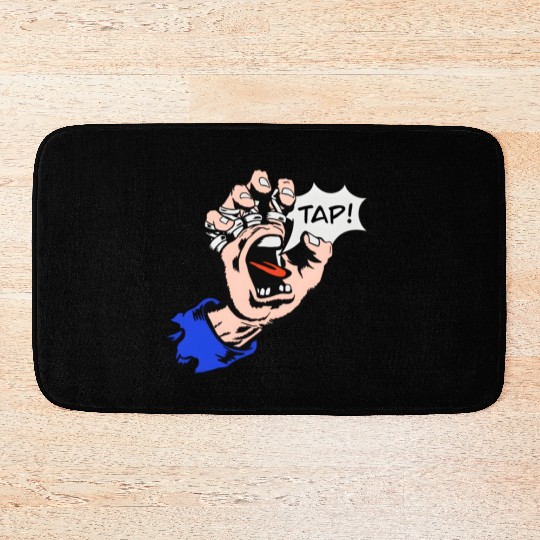 Brazilian Jiu-Jitsu Bjj Tap Hand Bath Mats