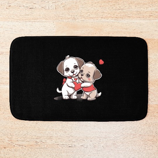 Puppy Love Bath Mats