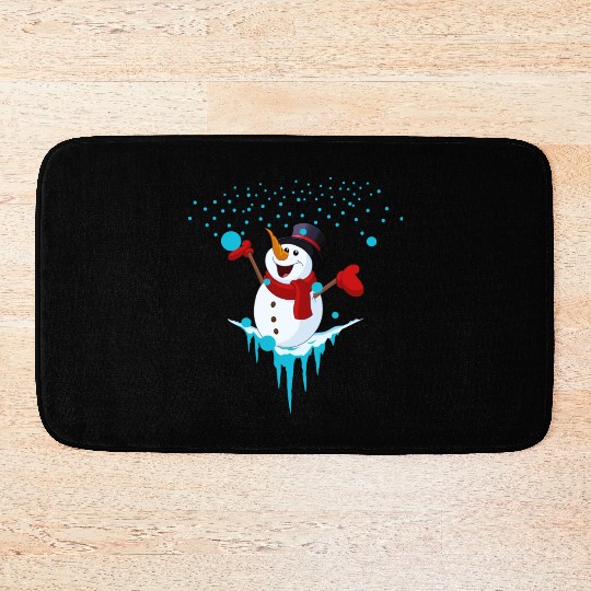 Snowman Bath Mats